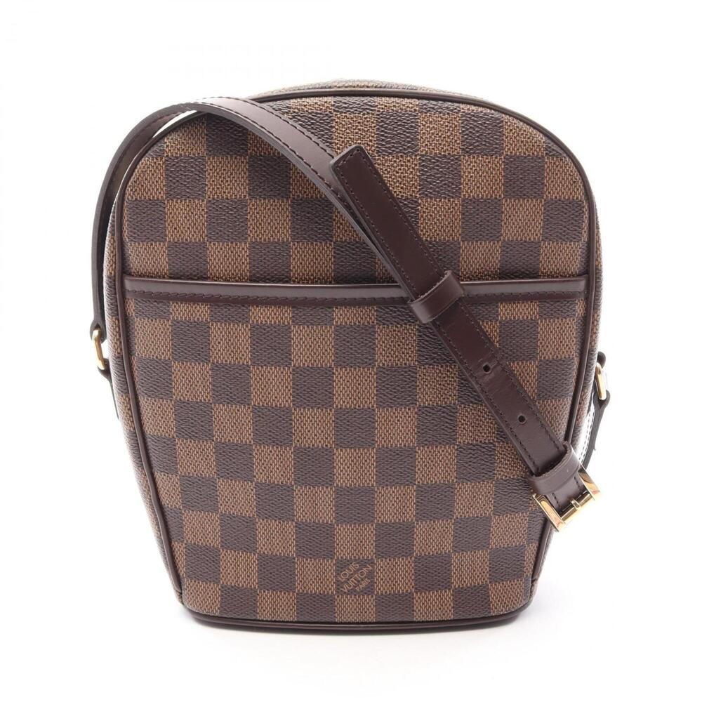 LOUIS VUITTON Brown Damier Leather Shoulder Bag